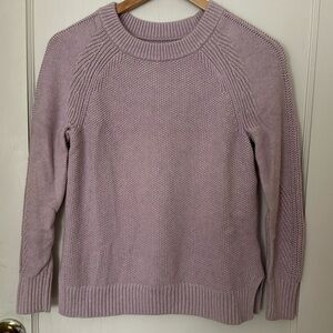 GAP light purple knit sweater